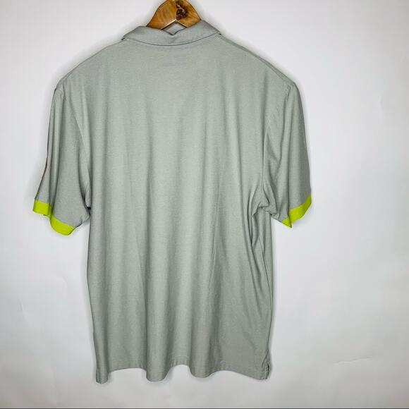 Callaway Grey Colorblock Polo Shirt Golf Size XXL - Picture 2 of 4